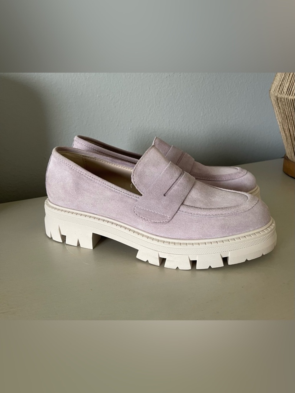 275 CENTRAL LINDOR LOAFER LAVENDER SUEDE